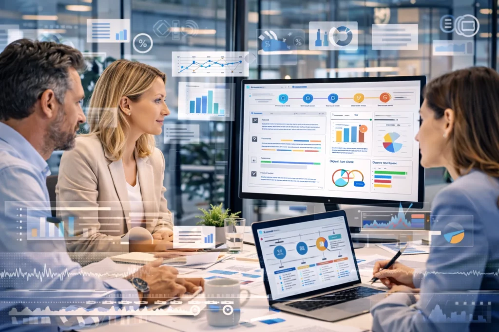 Conversation Intelligence analysiert Verkaufsgespräche und die Phasen des Verkaufsgesprächs datenbasiert