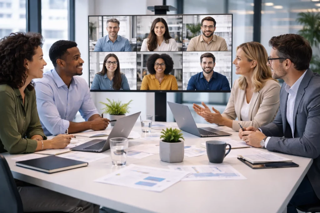 Laterales Führen im hybriden Team: Vertrauen ohne physische Präsenz aufbauen
