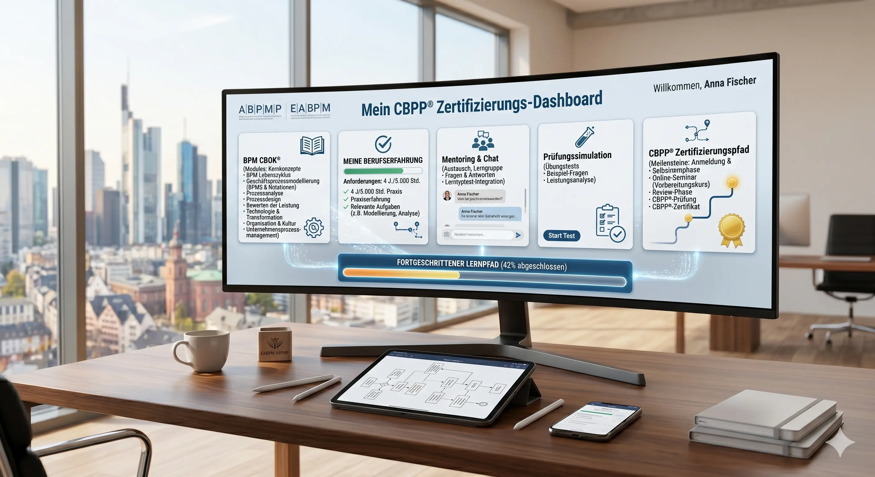 Prozessmanager CBPP Zertifizierung für Fortgeschrittene im Prozessmanagement